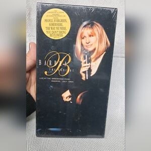 Barbara Streisand The Concert Album VHS (still sealed)